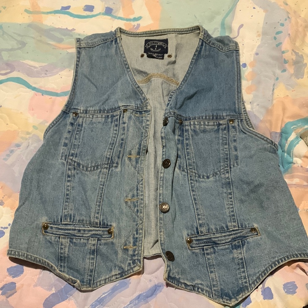 Vintage Jean Vest